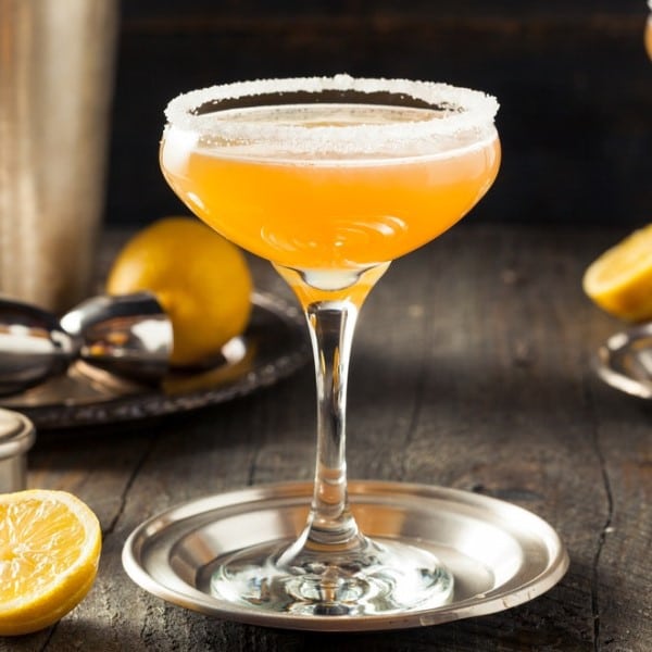 Sidecar la recette de cet épatant cocktail à base de cognac