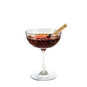 black manhattan cocktail